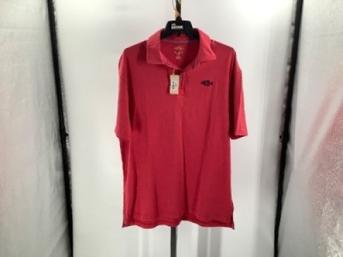 Red Head Short Sleeve Shirt, Men's Large, Appears New