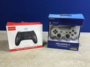 Lot of (2) Video Game Controllers 