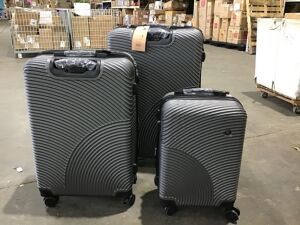 3 Piece Hardcase Luggage with Spinner Wheels