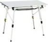 PORTAL Outdoor Folding Portable Picnic Camping Table w/ Aluminum Adjustable Height Legs &&nbsp;Roll Up Table Top Mesh Layer. New.&nbsp;
