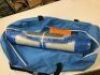 Ejia Inflatable Air Track Gymnastics Tumbling AirBox Mat, Blue, Size Unknown - Appears New