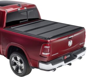 BAK BAKFlip MX4 Hard Folding Truck Bed Tonneau Cover 448207 Fits 2009-2018, 2019-21 Classic Dodge Ram 5' 7" Bed 