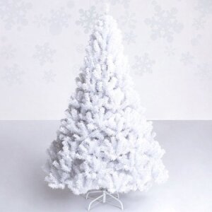 Artificial PVC Christmas Tree with Stand White