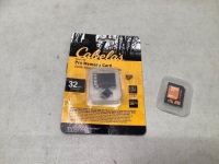 Lot of (2) 32 GB Memory Card, Ecommerce Return