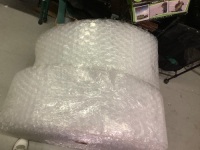 Lot of (2) Large Roll Bubble Wrap, Appears New