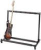 Kuyal Multi-Guitar Folding&nbsp;Stand, Holds Up to (5) Bass/Acoustic Guitars, Black. (Guitar Not Included.) E-Commerce. Appears New.&nbsp;