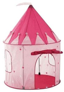 Case of (10) Pink Fairy House Pop Up Play Tents