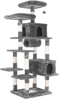 Multi-Level Cat Tree Tower Condo w/ Scratching Posts, Gray. E-Commerce. Appears New.&nbsp;