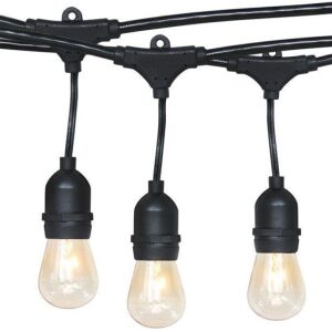 48ft Commercial Weatherproof Outdoor String Lights