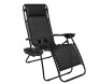 STEEL MESH ZERO GRAVITY LOUNGECHAIR WITH CUPHOLDERS,NEW
