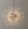 NANS Lighting&nbsp;Firework G4 LED&nbsp;Stainless Steel Crystal Pendant Light, 110~240v/50HZ. E-Commerce. Appears New.
