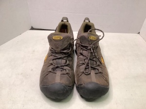 Keen Men's Hiking Boots, 10, Ecommerce Return, Dirty