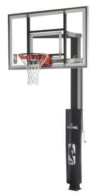 Spalding In-Ground Basketball Goal, Pole Pad Not Included, New, Retail $1381.99