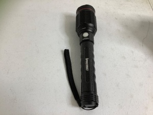 Protec Flashlight, Powers Up, E-Commerce Return