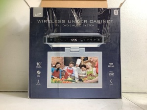 Wireless Under Cabinet TV/DVD/Music System, Powers Up, E-Comm Return