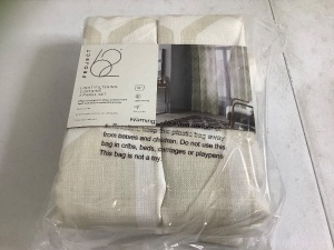 Lot of (2) Two-Panel Curtains, Appears New