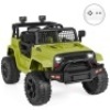 12V Kids Ride-On Truck Car w/ Parent Remote Control, Spring Suspension, Green. Appears New.&nbsp;