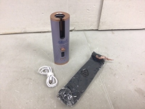 Unbound Cordless Auto Curler, Appears New, Powers Up