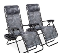 Set of 2 Adjustable Zero Gravitry Patio Chair,Apears New