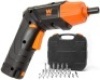 WEN 49140 4V Max Lithium Ion Rechargeable Cordless Electric Screwdriver and Flashlight with Carrying Case and 40+ Accessories&nbsp;&nbsp;