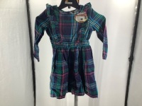 Outdoor Kids Ruffle Front Dress, Youth 4-5, Appears New