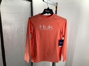 HUK Youth Pursuit Vented Shirt, YL, Appears New