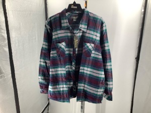 Natural Reflections Flannel Shirt, 2X, Appears New