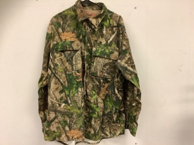 Red Head Mens Button Down, XL, E-Comm Return