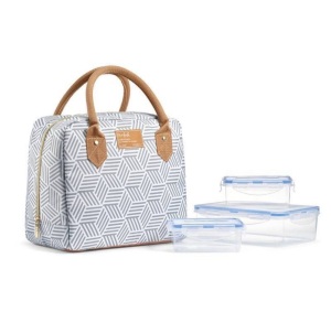 Case of (4) Fit & Fresh Bloomington Lunch Totes