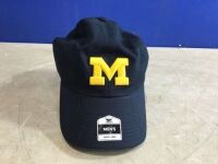 Case of (6) Michigan Wolverines Adjustable Hats