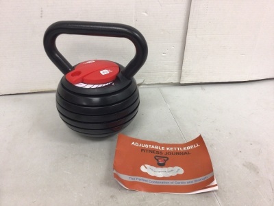 Adjustable Kettlebell, Appears New