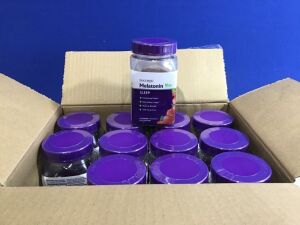 Case of (12) Natrol 10mg Melatonin Gummies, 140 ct 