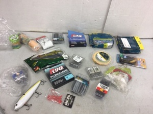 Lot of Assorted Fishing Accessories, E-Comm Return