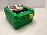 Deluxe 100 Round Ammo Case With Bullet Tip Protection, Missing Latch, Ecommerce Return