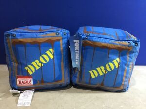 Case of (2) Fortnite Loot Drop Box Pouf Cushion 12" x 12" 