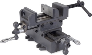 3.25-Inch Compound Cross Slide Industrial Strength Benchtop and Drill Press Vise