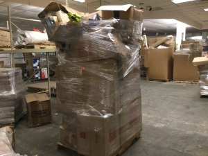 Pallet of Salvage BCP Items. Will Include Broken or Incomplete Pieces