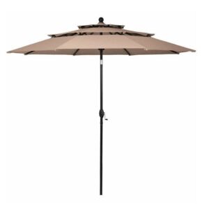 10ft 3 Tier Outdoor Patio Umbrella