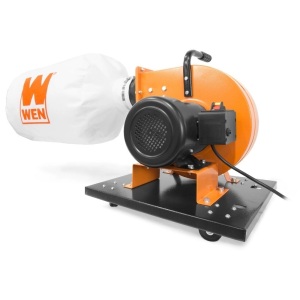 7.4-Amp Rolling Dust Collector with Induction Motor, 15-Gallon Bag and Optional Wall Mount