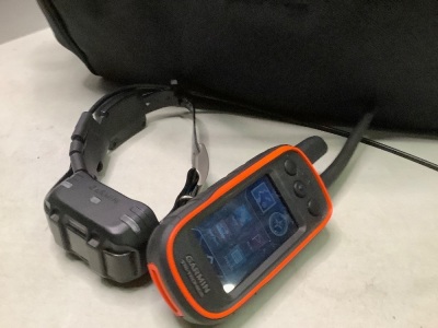 Garmin Tri Tronics Dog Tracker with Collar and Bag, Powers On, Ecommerce Return