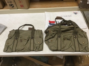 Lot of (2) New Suvom Canvas Duffel Bags