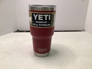 Yeti Ramber 20oz Tumbler, Lid Missing Piece, Appears New