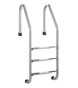 Stainless Steel Ladder 3 Step Swimming Pool Handrail