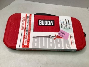 Bubba Full Tang Interchangeable Filet Knife Set, Appears New