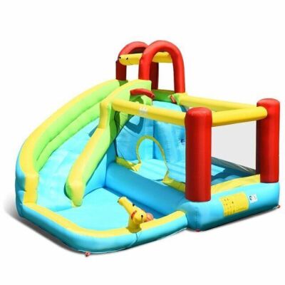 Inflatable Kids Water Slide Jumper Bounce House Without Blower 