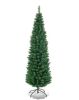 6 ft. PVC Unlit Artificial Slim Pencil Christmas Tree with Stand