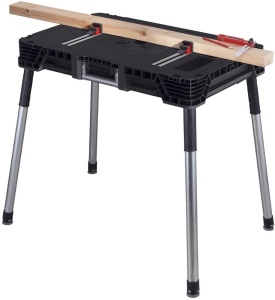 KETER Jobmade Portable Work Bench and Miter Saw Table