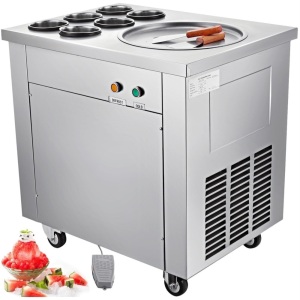 Fried Ice Cream Machine Quick Making Ice Cream Maker. Appears New. Over $700 Retail Value