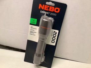 Nebo Davinci 2000 Rechargeable Flashlight, Ecommerce Return