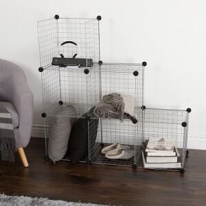 Everyday Home Modular Mesh Storage Cubes